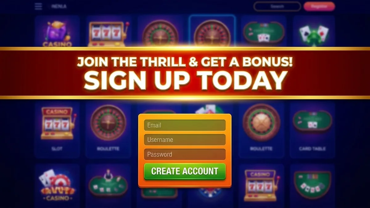 Sign Up With Bonus